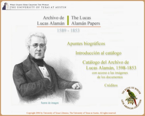 Archivo de Lucas 
Alamán